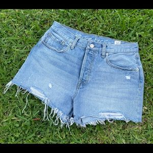 Free people Distressed Shorts